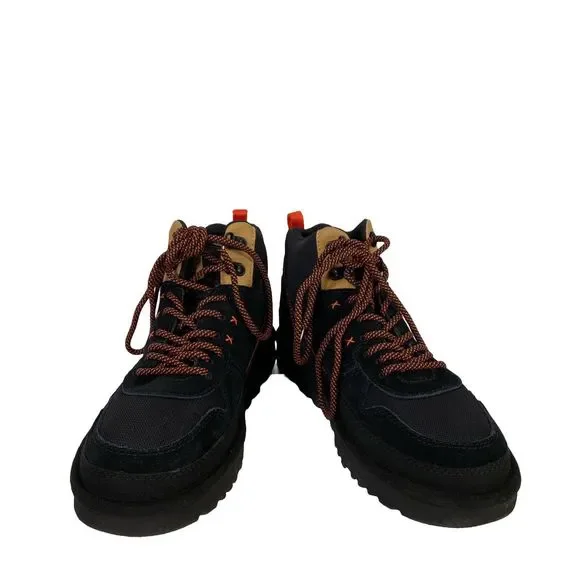 UGG Women's Black Highland Hi Heritage 1120096 Lace Up Sneakers - 7.5 - Picture 6 of 8